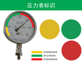壓力表標(biāo)識